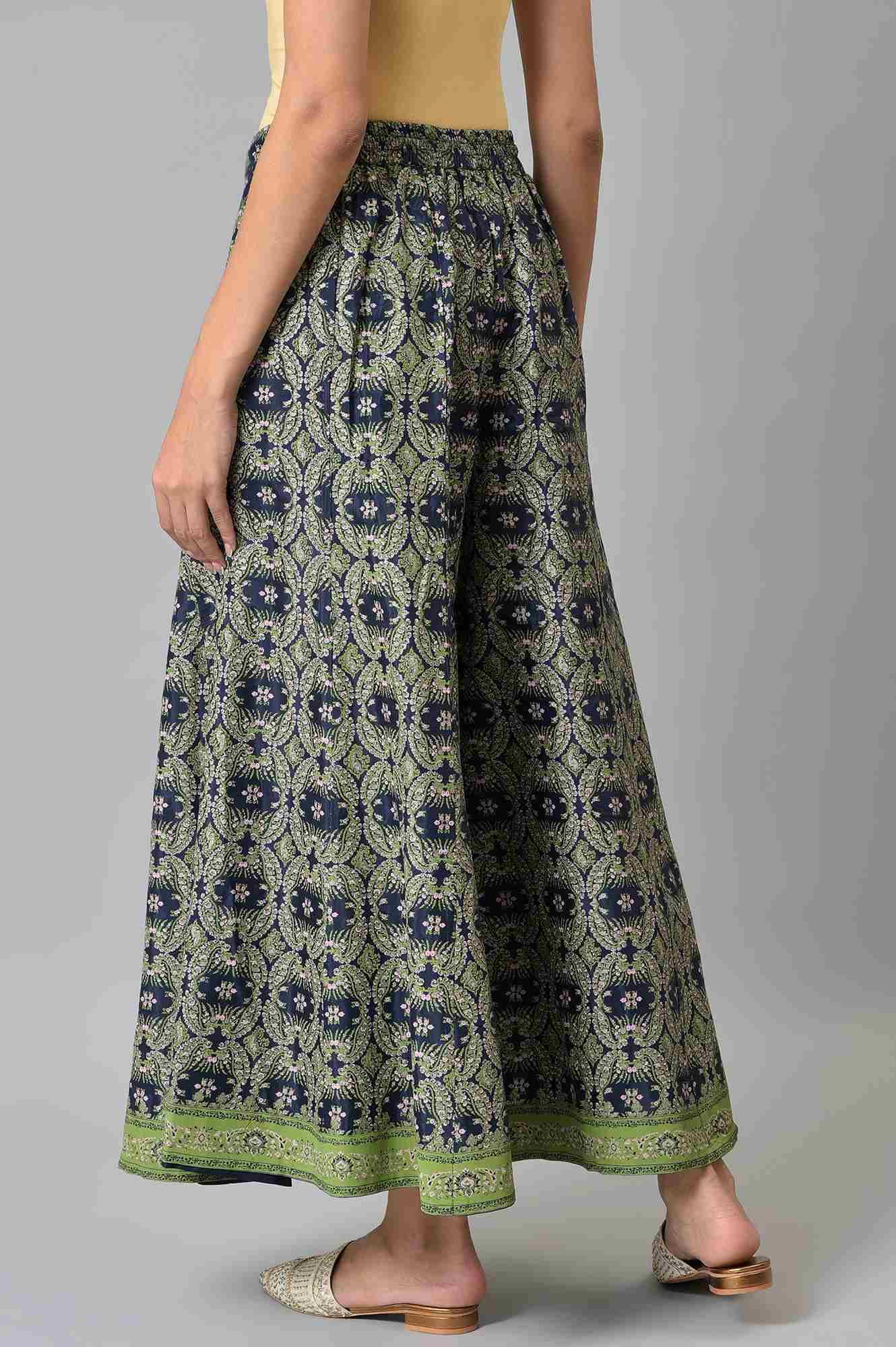 W Strechable Divided Skirts for Women | Culottes for Women | W for Woman