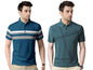 MenS Regular Fit Polo T Shirt (Combo Pack Of 2) |Half Sleeves |Collar Tshirts |Nobel Monk T Shirt | Casual Tshirt