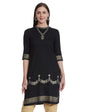 W for Woman Women's Rayon Regular Fit Classic Kurta