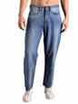 High Star Men Relaxed Fit Clean Look Light Fade Cotton Jeans