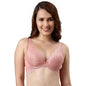 Enamor Womens Nylon Blend Lightly Padded Underwire Push Up Bra Forever Rose