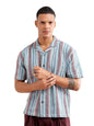 The Indian Garage Co Mens Relaxed Fit Shirt (0923-SHMKRS-04-01_Black
