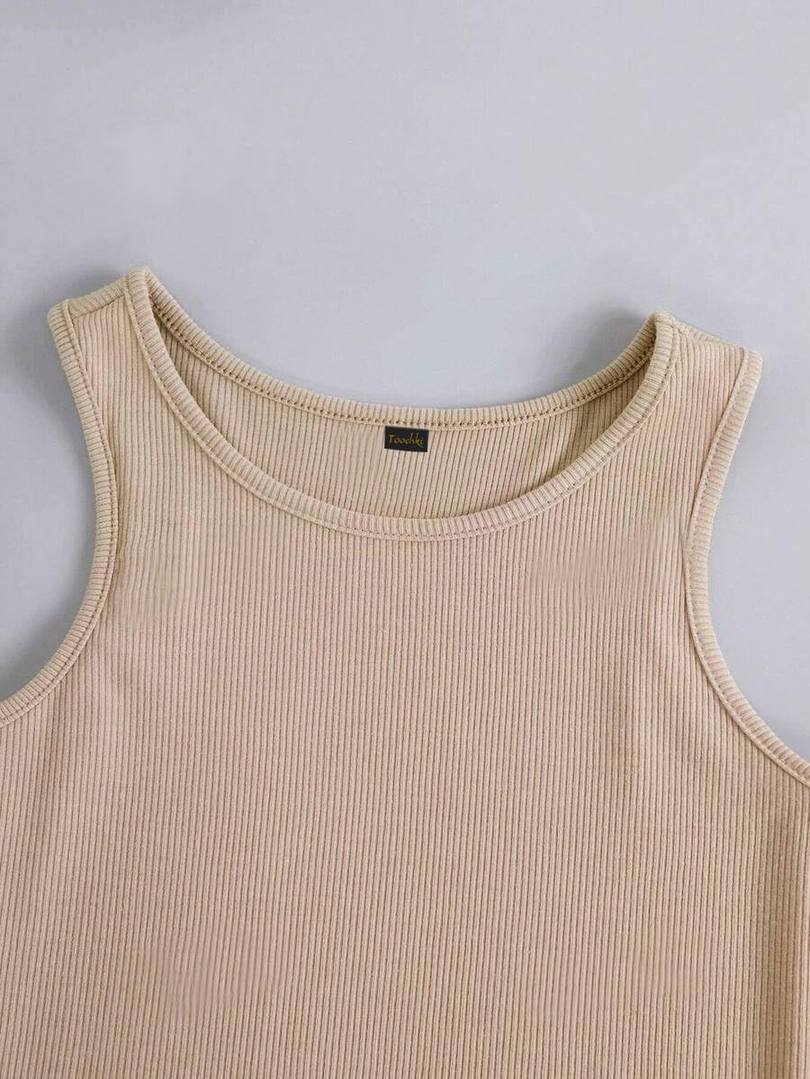 Toochki Top for Women | Spandex | Crop | Beige | Short | Tops for Jeans for Women
