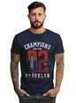 Peppyzone Mens Regular Fit T-Shirt (PZ-Number-9910_Navy Blue5