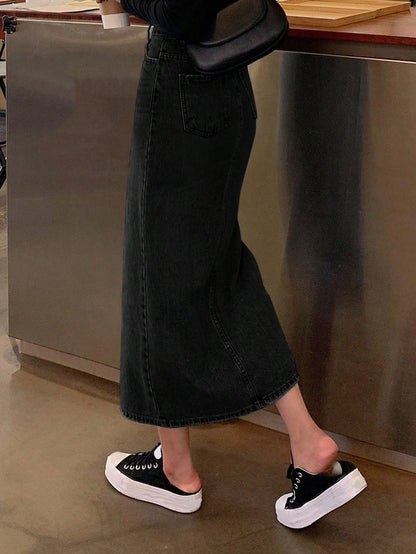 KOTTY Womens Solid Western Looks Skirt