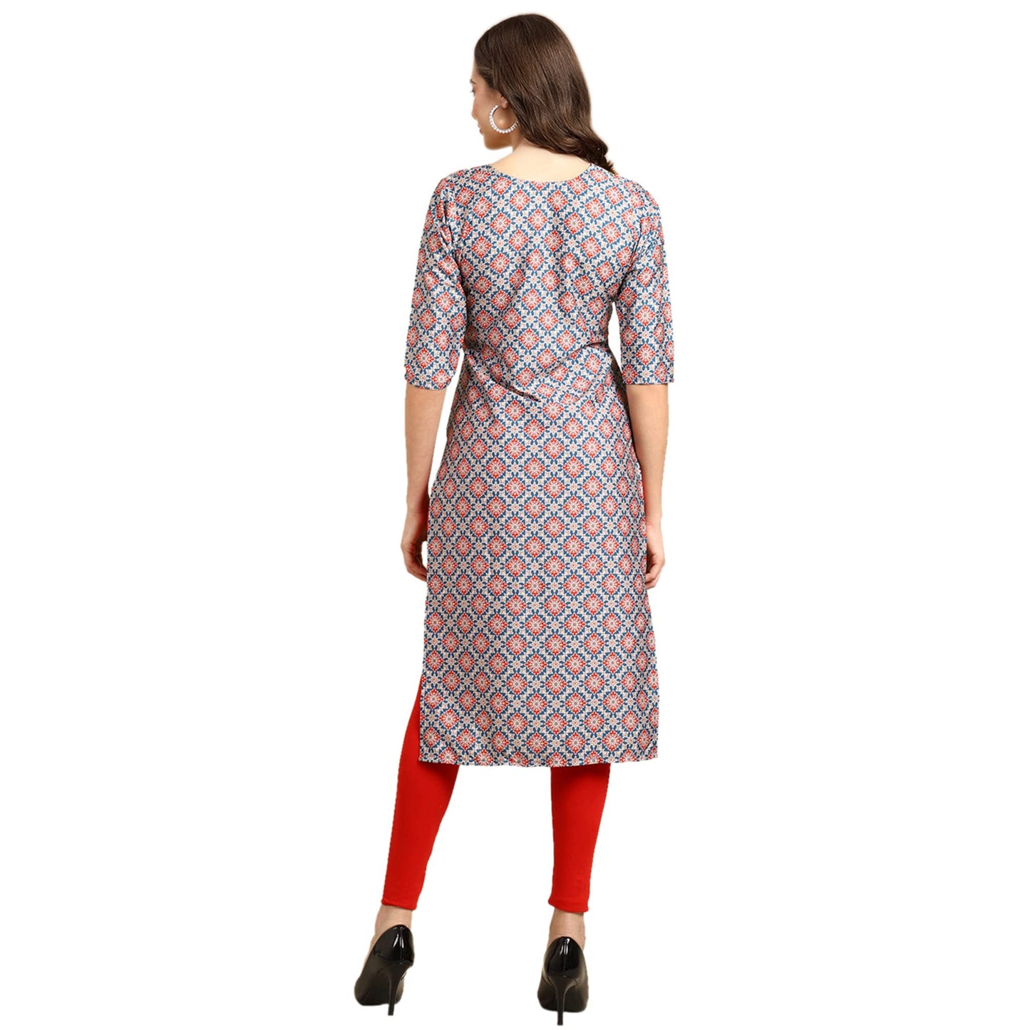 Pinkmint Women's Crepe Digital Print Straight Kurta [Pack of 3] (CKK-367-347-351)