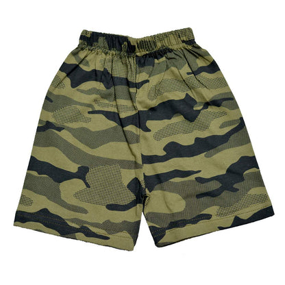 T2F Boys Printed Cotton Shorts(Pack of 5)