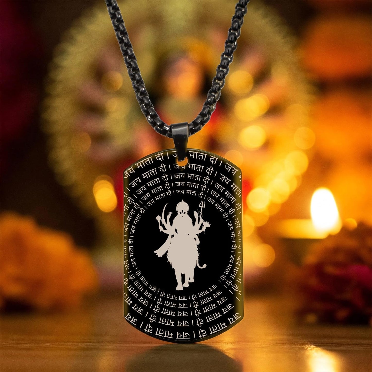Astrotalk Maa Durga Raksha Kavach | Protection, Success & Prosperity | 108 Hours Energized by Top Astrologers | Engraved Maa Durga Pendant