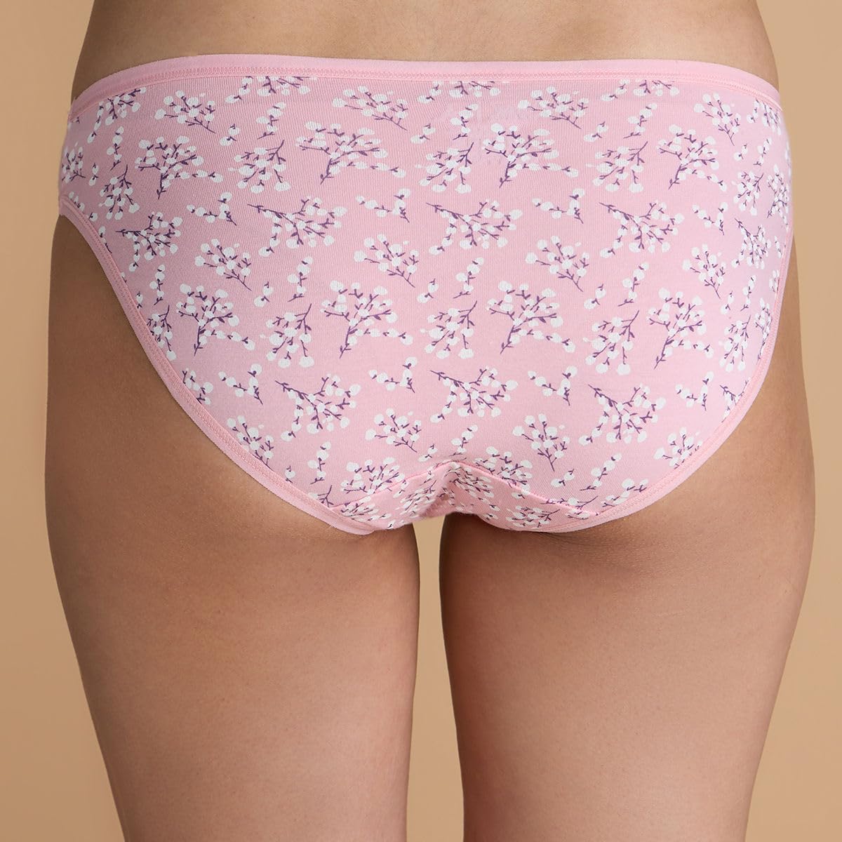 Nykd (Nyp030 Assorted (Pack Of 3) Low Rise Bikini Panty Set For Women | Super Soft, Breathable Cotton With Anti Microbial & Anti