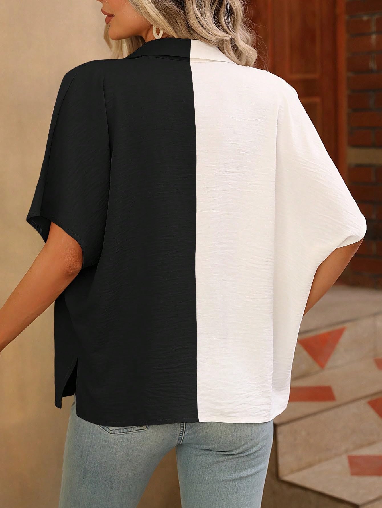 OM SAI LATEST CREATION Womens Color Block Regular Fit Shirt (OSLC-W1892_White