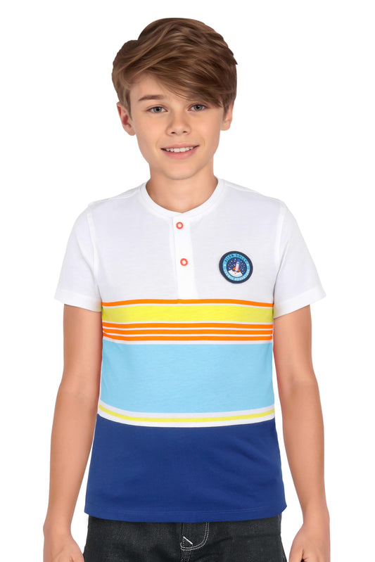 Allen Solly Boys Regular Fit Crew Neck Jeans