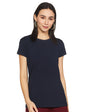 Enamor Essentials E047 Basic Crew Tee for Women