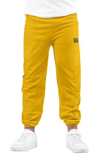 Kyda Kids Unisex Cotton Regular Fit Trackpant For Boys & Girls (Pack Of 2), Multicolor