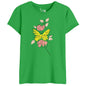 Bon Organik Womens Regular Fit T-Shirt (BON11508_Green