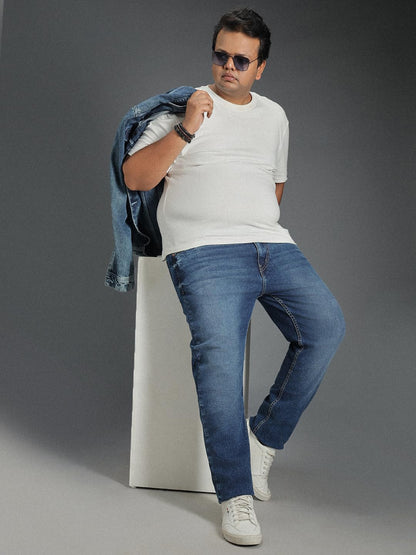 High Star MenS Regular Jeans (Hsmjns24F4_Bluee