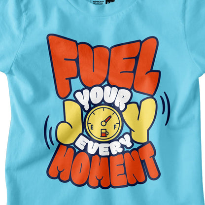 Bon Organik Boys Regular Fit T-Shirt (BON12165_Blue