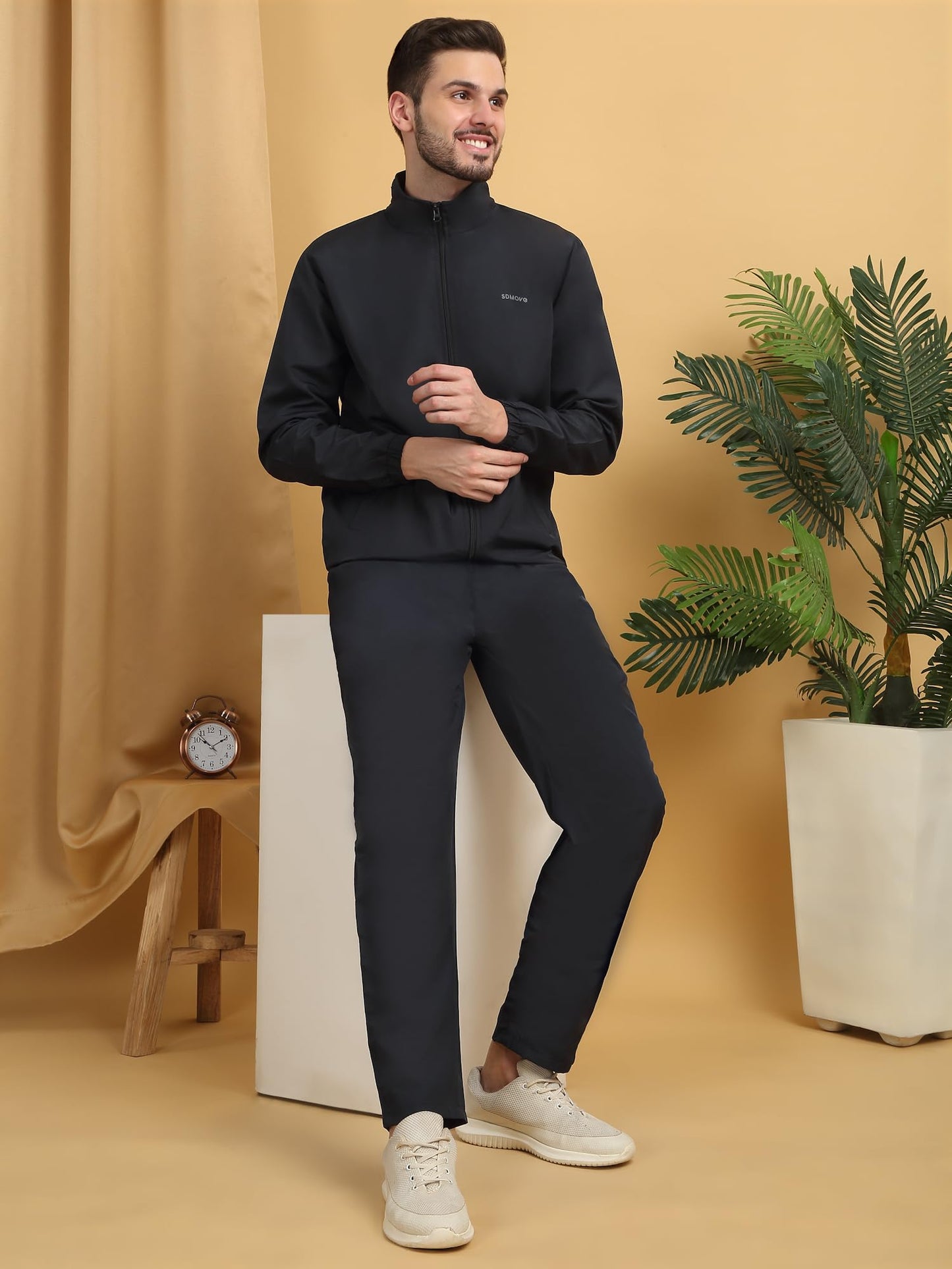 Sweet Dreams Men Solid Tracksuit