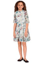 Allen Solly Women Regular Fit Printed Casual Cotton Half Sleeve Dress