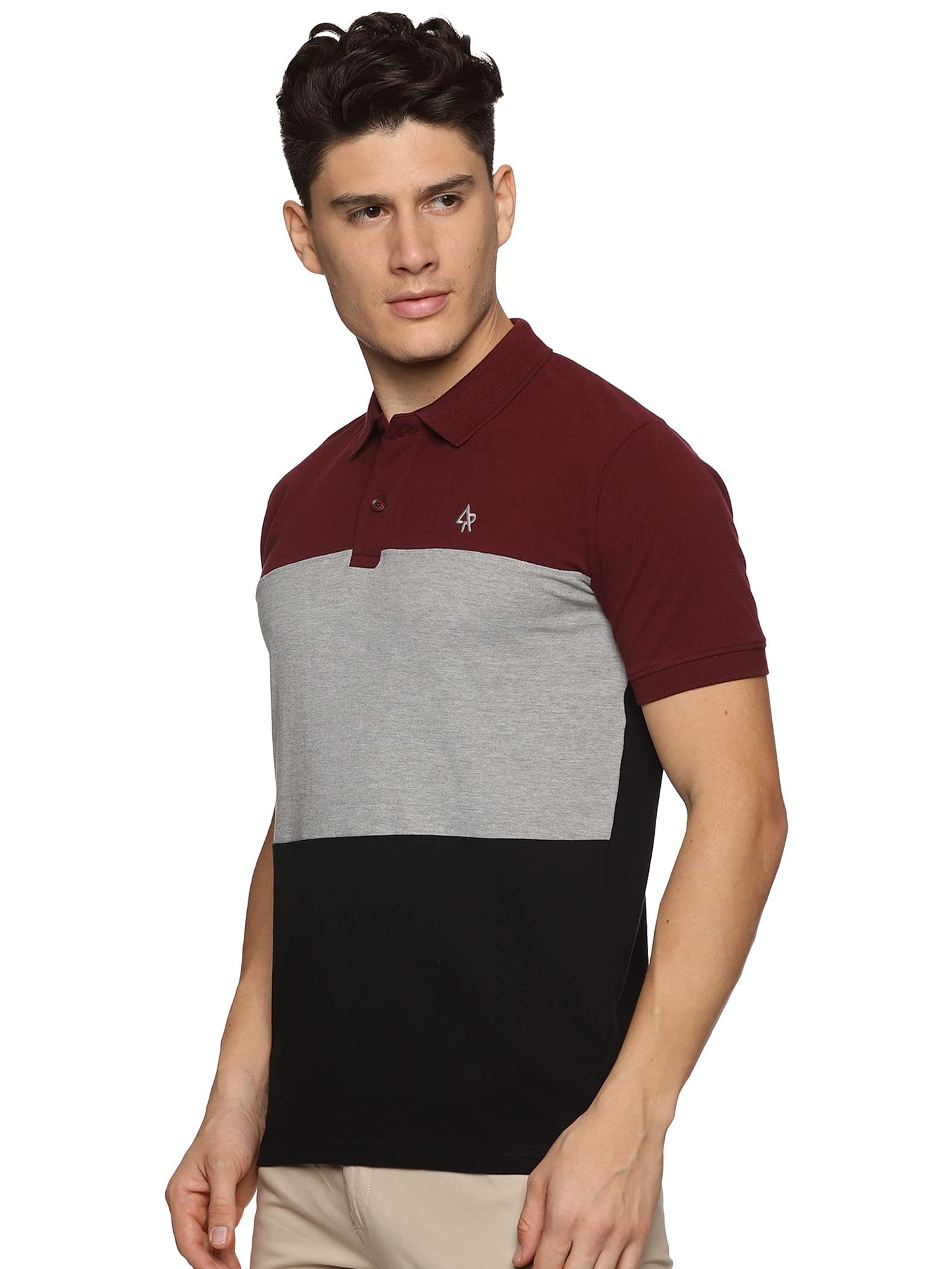 ADRO Premium Polo T-Shirt for Men (PN23-S3-MRGRBL-MR_Maroon)