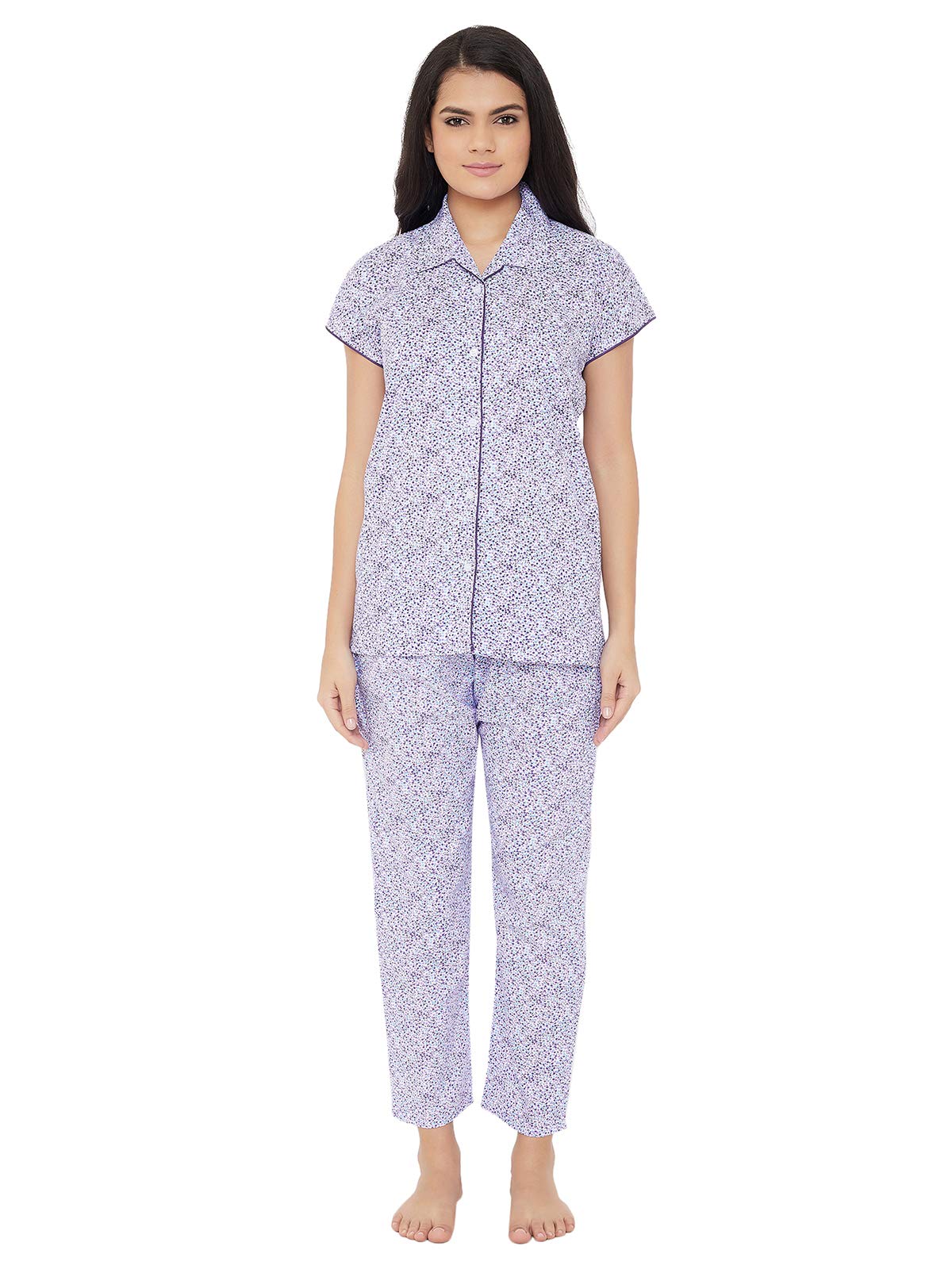Clovia WomenS Pyjama Set (Pack Of 2) (Ls0264P19Xl_Multi-Coloured_X-Large)