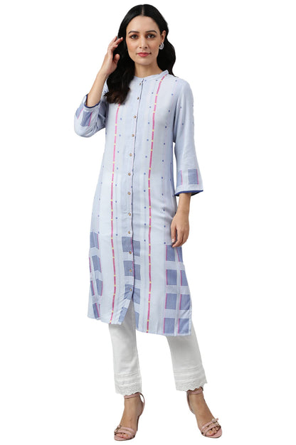 W For Woman Viscose Regular Kurta