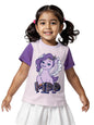 The Souled Store My Little Pony: Pipp Girls Short Sleeves Round Neck Short Sleeves Purple Cotton T-Shirts (2-8 Yrs)