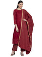 ANNI DESIGNER Rayon Women's Kurta With Pant And Dupatta