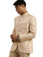 VASTRAMAY Mens Gold Jacquard Jodhpuri_VASMJP005GO_42