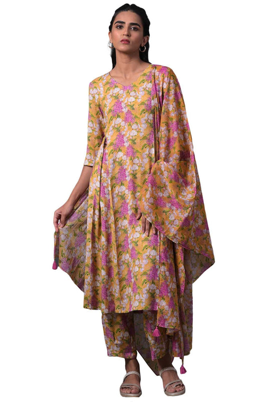 W for Woman Kurta, Straight Pant & Dupatta