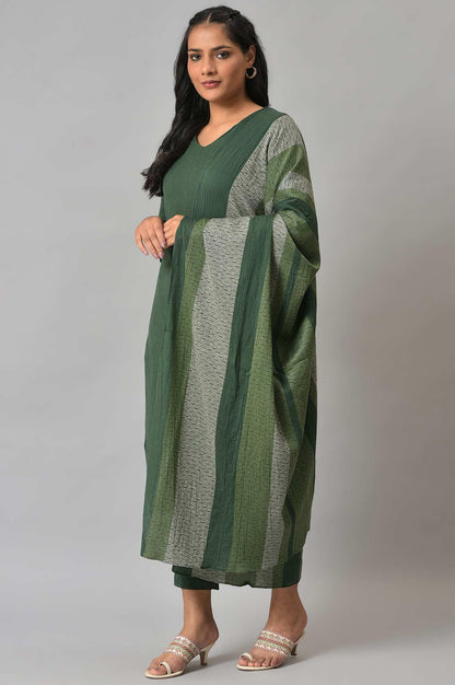 W for Woman Women's Cotton Embroidered Kurta