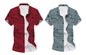 Kadiyu Half Sleeve Printed Shirts For Men Regular Fit Printed Spread Collar Casual Shirt Lycra Fabric With Combo Shirt (Pack Of