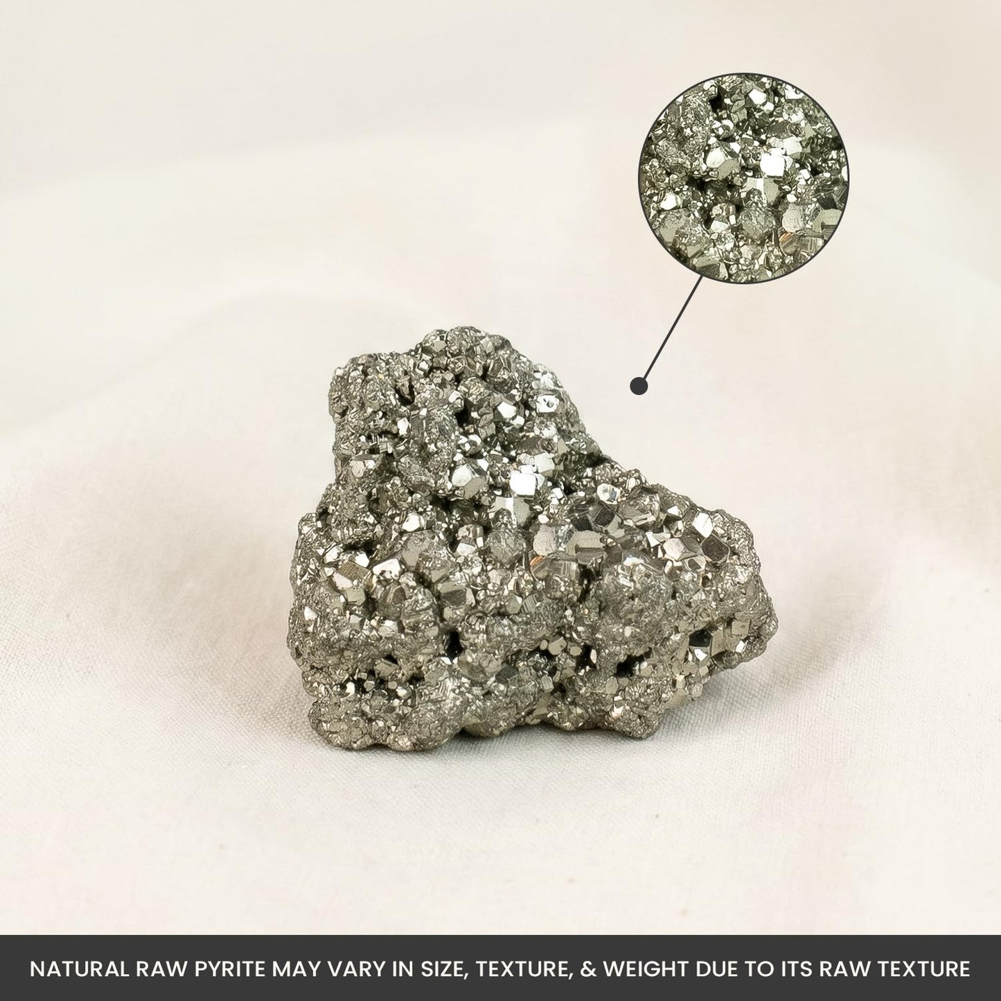 Astrotalk Raw Pyrite Stone Original | 100% Natural Pyrite Stone for Wealth & Prosperity | Energized by Top Astrologers | Financial Growth, Confidence & Success | Vastu Items for Home (75-100g)