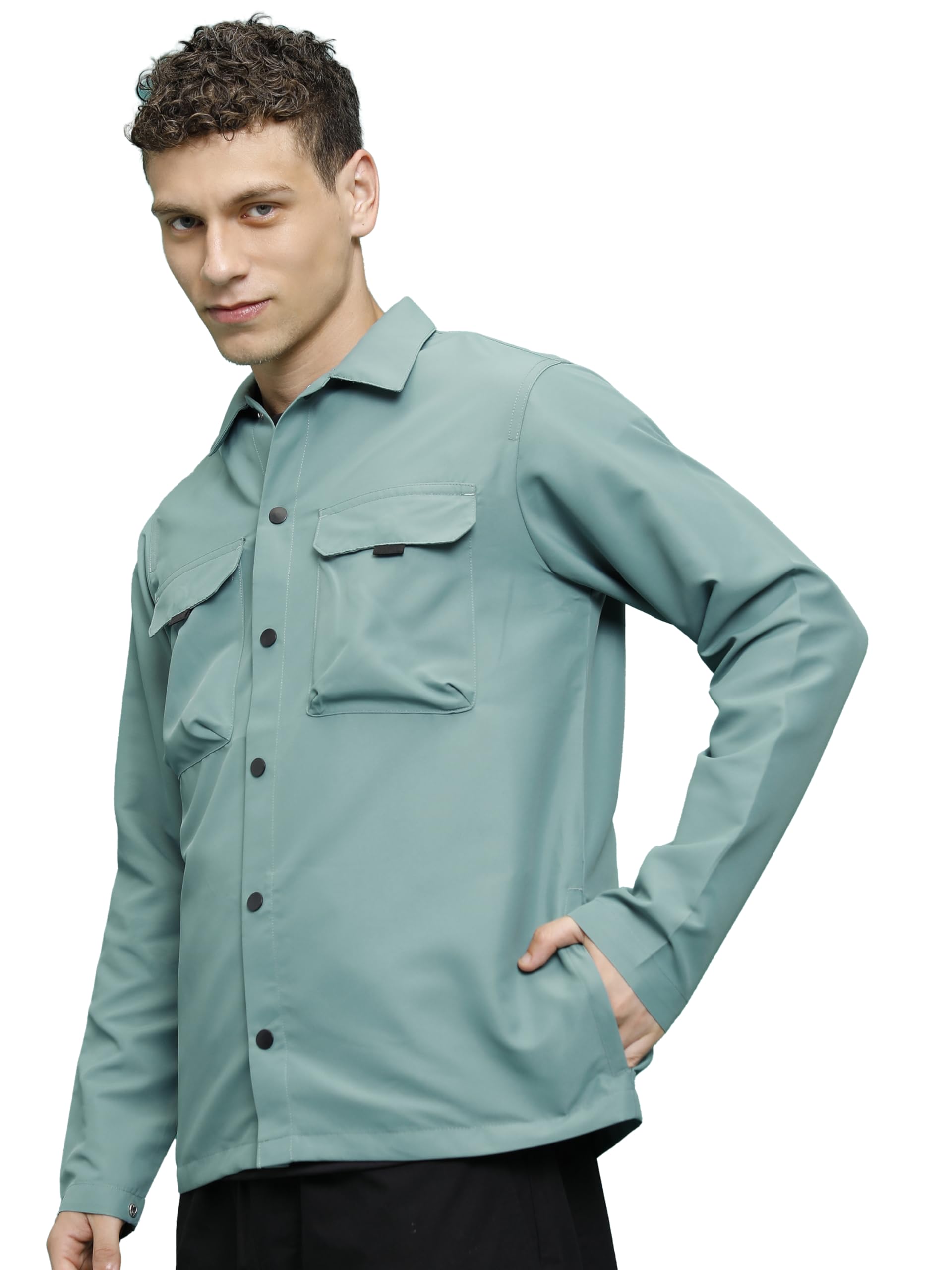 Ketch Men Regular Fit Olive Jacket (Khjk000137 – India Ethnicity