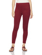 Aurelia Women'S Light Winter Tights (17Auk60026-02992_Maroon_S)
