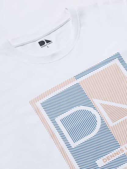 Dennis Lingo MenS Slim Fit White T-Shirt