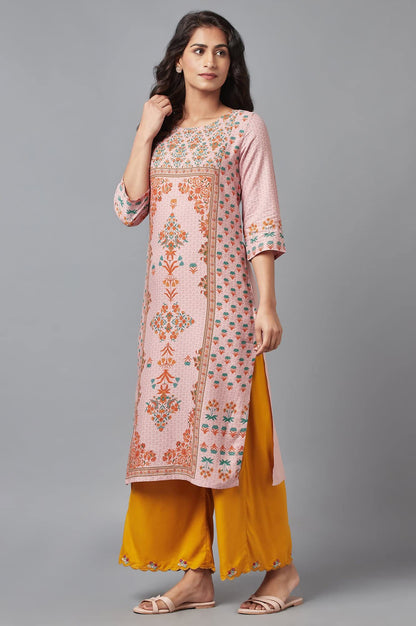 W For Woman WomenS Viscose Regular Kurta (22Few17475
