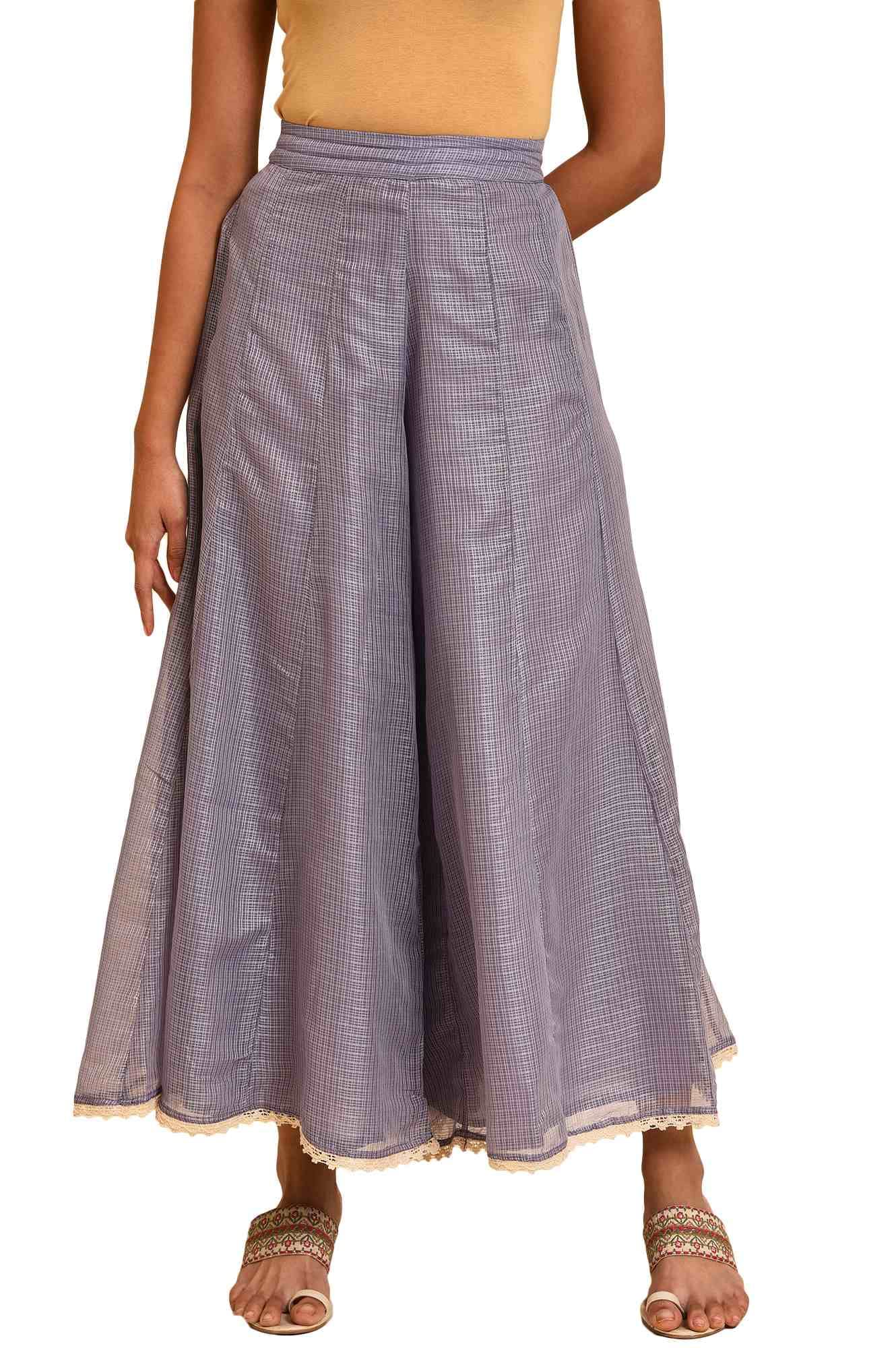 W Strechable Divided Skirts for Women | Culottes for Women | W for Woman