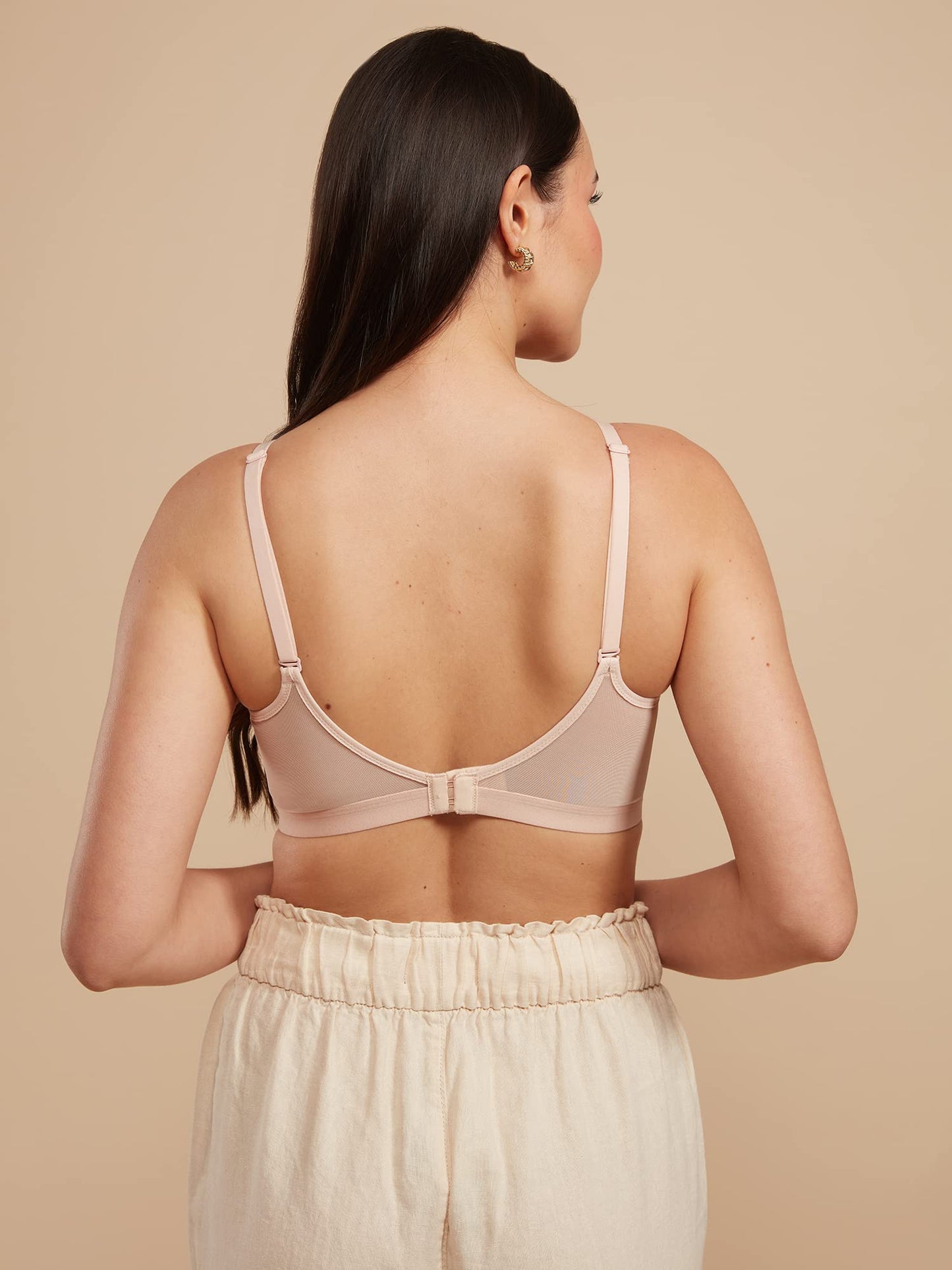 Nykd Ultimate Breathe Triangle T-Shirt Bra For Women Everyday Essentials Wirefree Padded Medium Coverage - T-Shirt Bra, Nyb226,
