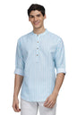 Be Active MenS Stripes Cotton Blend Short Kurta With Mandarin Collar || Short Kurta For Men Cotton || Stylish Short Kurta || Sh