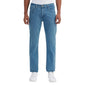 Men Straight Fit Light Blue Jeans