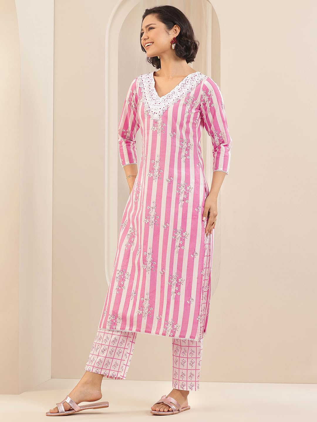 Libas WomenS Cotton Kurta Sets (99670