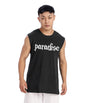SHODOX Mens 100% Cotton Tank Tops Round Neck Sleeveless Sports Loose fit Vest (Pack of 1)