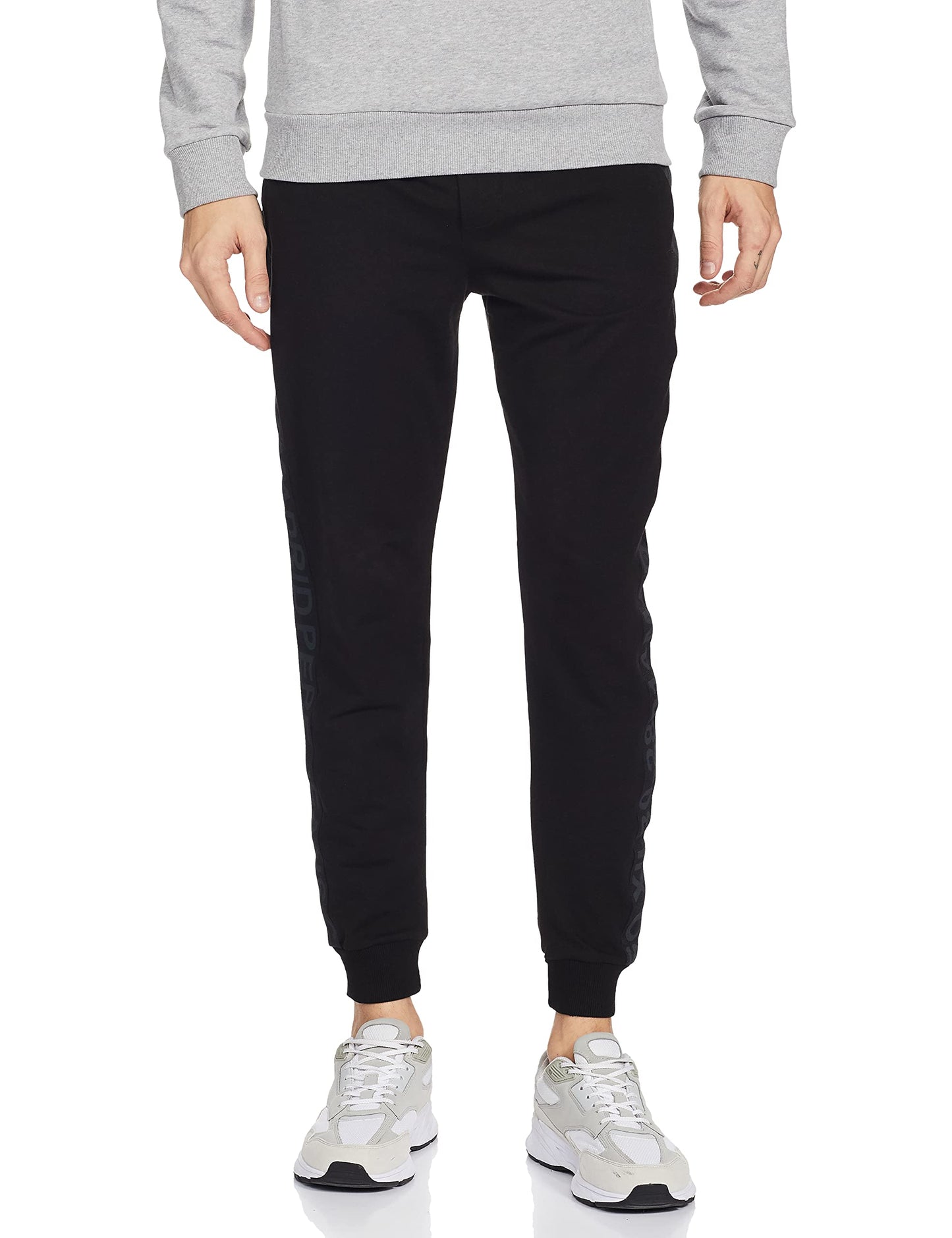 Pepe Jeans MenS Regular Track Pants (David_Black_M)