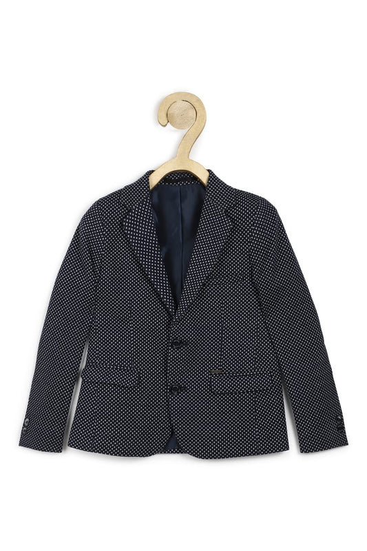 Allen Solly Women Regular Fit Printed Blazer