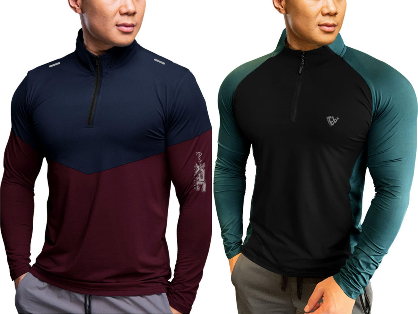 Noble Monk MenS Active Wear Regular Fit T Shirt |Full Sleeves |Casual T-Shirt For Men