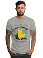 Peppyzone Mens Regular Fit T-Shirt (PZ-Trendy-2125_Grey