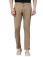 AVANOVA Mens Solid Linen Khakhi Trousers Light Business Style Slightly Stretch Straight Leg Pants for Outdoor Casual Daily Trou