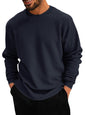 Noble Monk MenS Round Neck T Shirt |Full Sleeves |Solid Pattern | Casual T-Shirt For Men