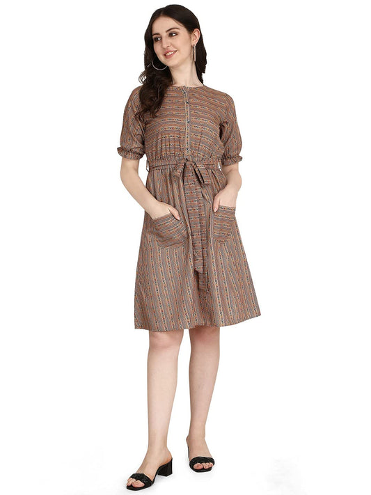GRECIILOOKS Women's Rayon Dress Standard Length Kurti