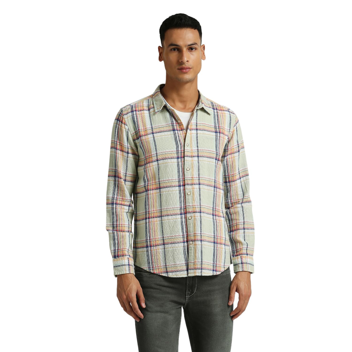 Ruel Y/D Open Structure Check Shirt